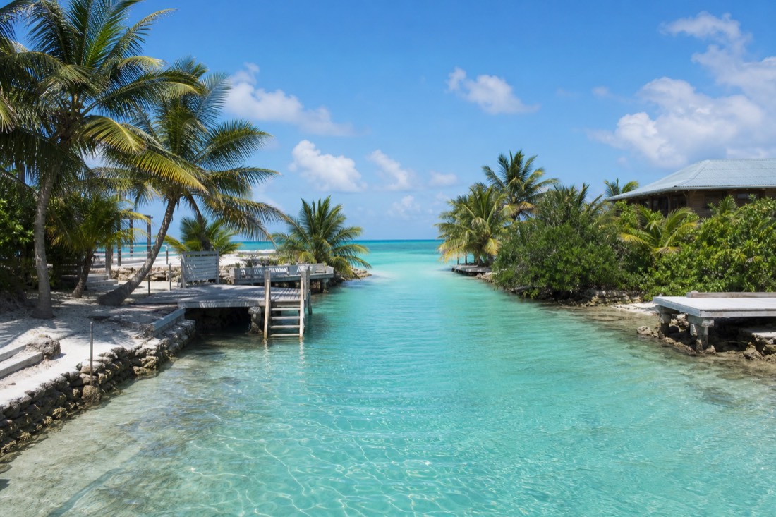 The Split, Caye Caulker's swimming channel