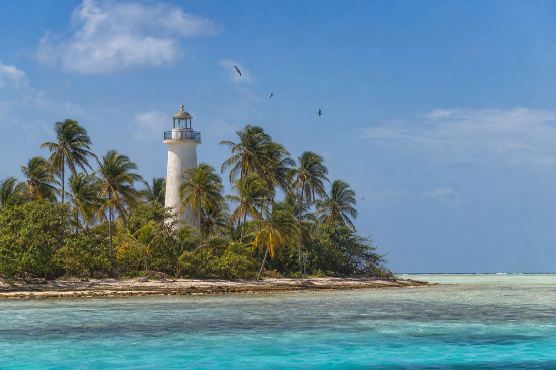 Lighthouse Reef Atoll, Belize's outermost atoll
